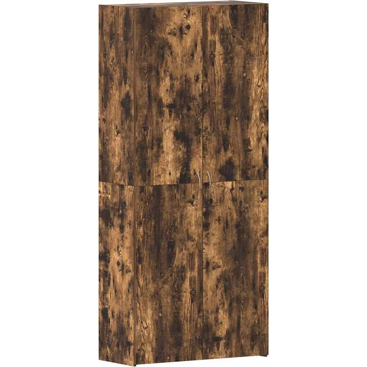 vidaXL Schuhschrank Mehrfarbig 80 x 35,5 x 180 cm Holzwerkstoff 3333840 – Bild 1
