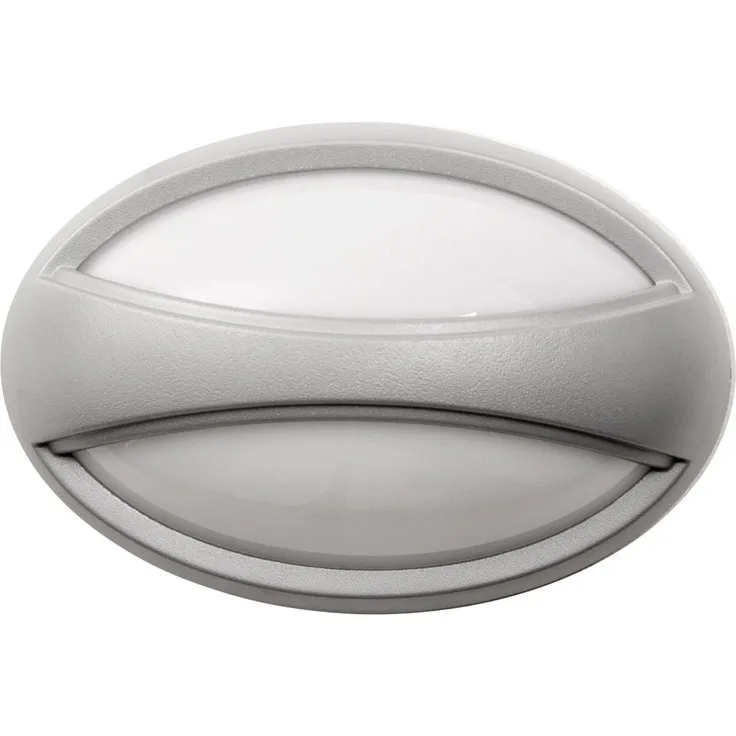Außenwandleuchte LED Wandleuchte Außen Wandlampe Wandstrahler Grau 1114323