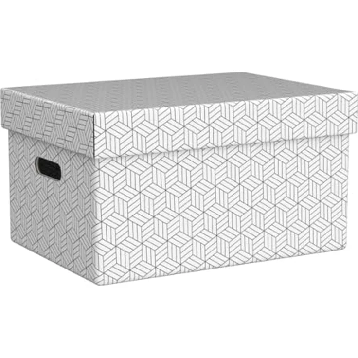 Aufbewahrungsbox Esselte Home Medium weiß 3er-Pack – Bild 4
