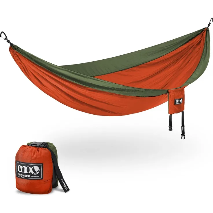 Eno - Hängematte - SingleNest Orange - Olive - ENO-SN006