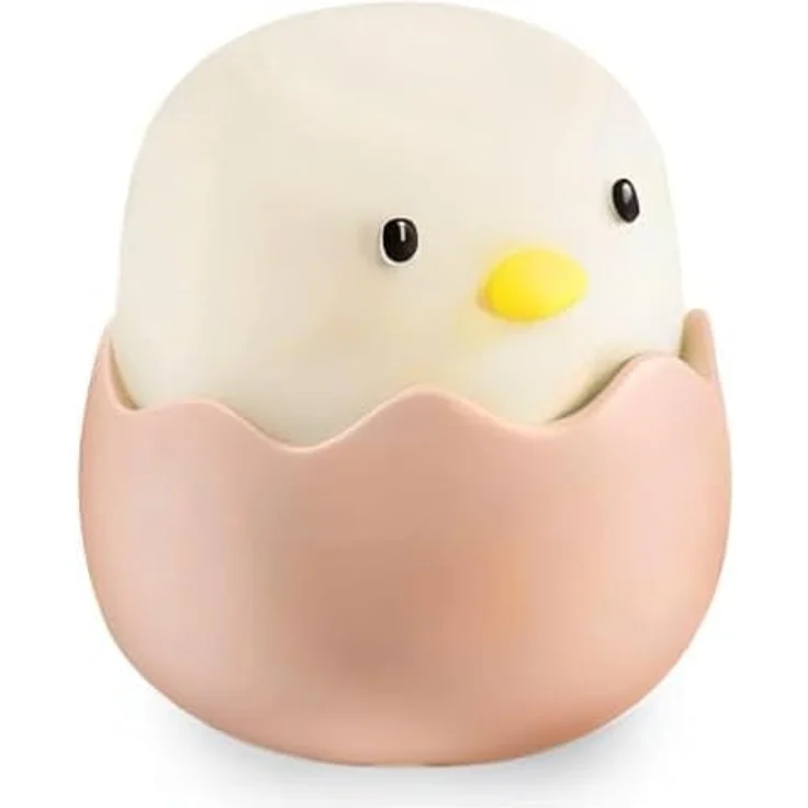 MegaLight LED Nachtlicht Kinder | Nachtlicht Baby ohne verschluckbare Kleinteile | Stilllicht dimmbar Touch | Nachtlampe USB Aufladung | Eggy Egg – Bild 10