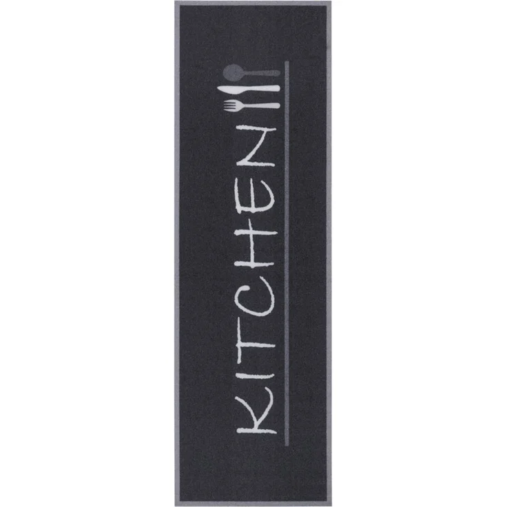 HANSE Home Küchenläufer Kitchen Cutlery, rechteckig, Höhe: 3 mm, Läufer, Rutschfest, Küchenteppich, Küche, Teppich, Pflegeleicht – Bild 2