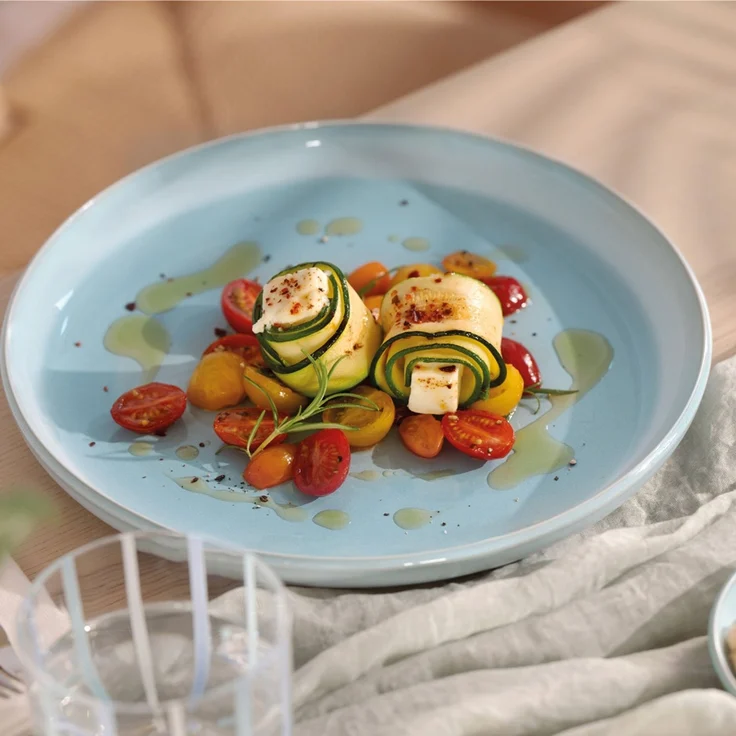 like. by Villeroy & Boch Perlemor Aqua Einsteiger-Set 8-teilig – Bild 4