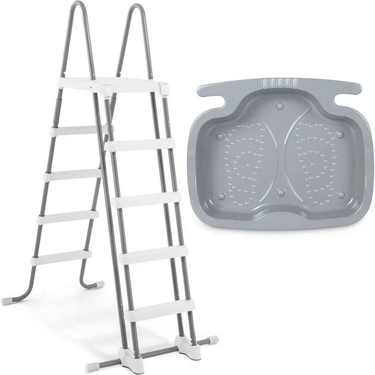 Intex Pool-Sicherheitsleiter »28077« 132 cm (Set), inkl. Intex Pool Fußbad – Bild 1