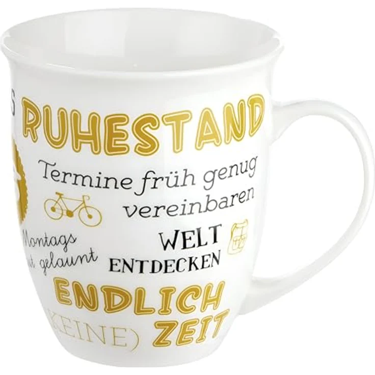 GILDE Becher Henkelbecher Ruhestand – Bild 2
