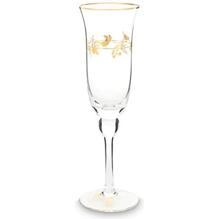 PIP STUDIO Winter Wonderland Gold Champagnerglas 0,22 l