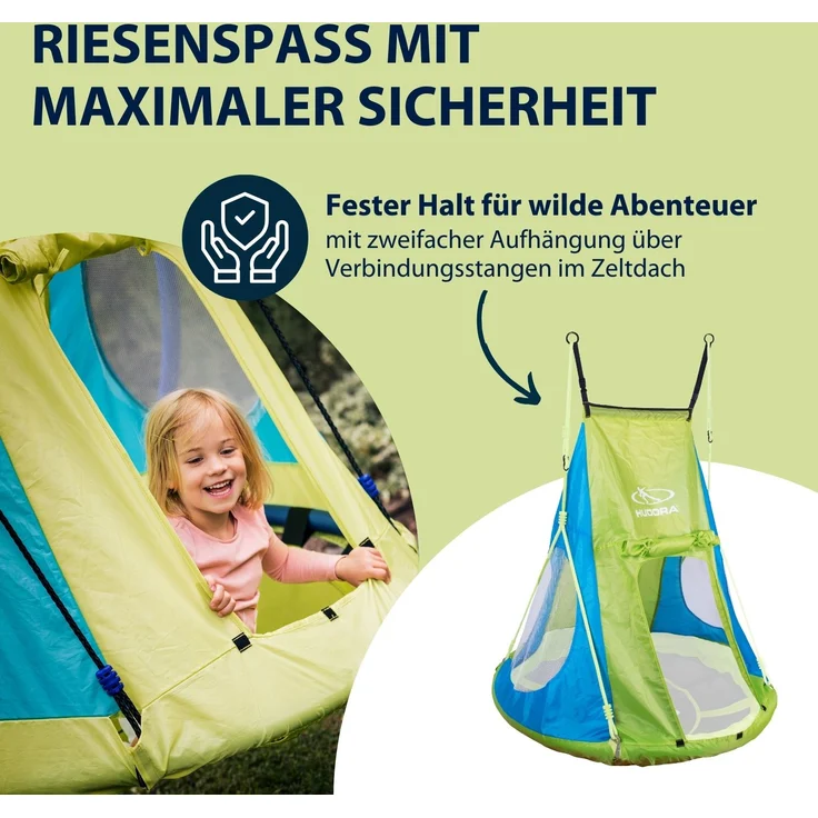Zelt Cosy Castle für Nestschaukel 110+ – Bild 7