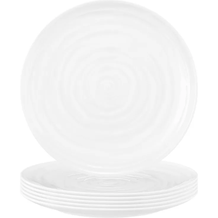 Seltmann Weiden Terra Brotteller ø 17,7 cm weiß 6er Set