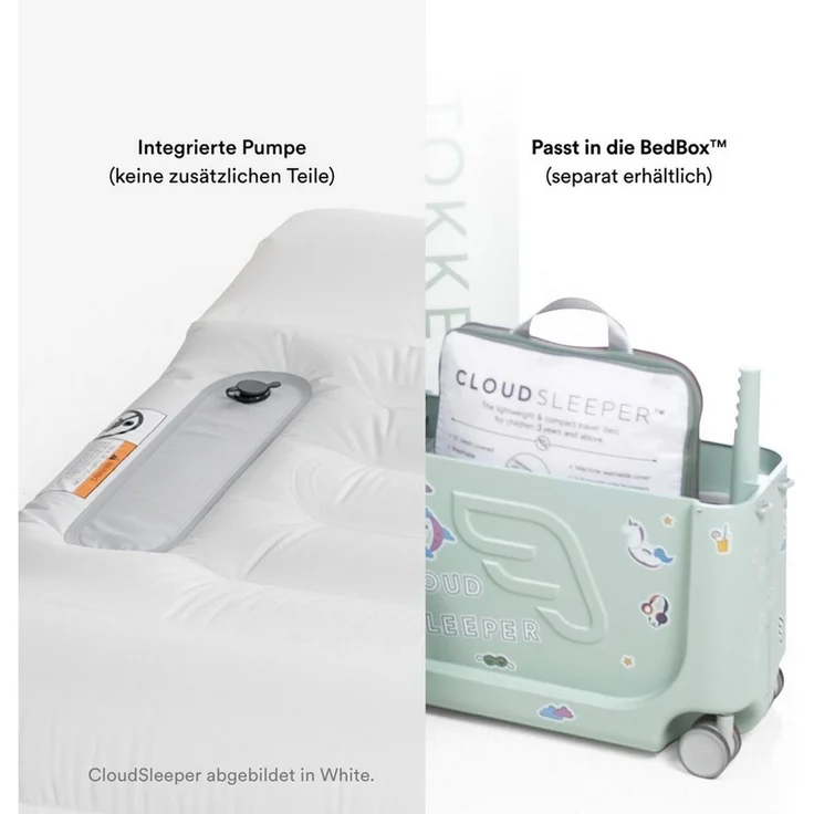Stokke Luftmatratze Jetkids CloudSleeper™ Das aufblasbare Kinderbett – Bild 3
