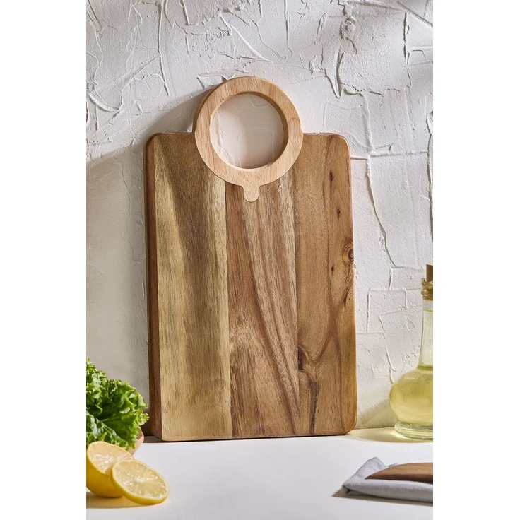 Hermia Concept 'Akasya - Wooden' Schneidebrett aus Bambus, Holz, 20,5 x 35,5 cm – Bild 2