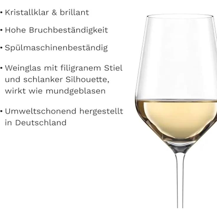 Stölzle Lausitz STARLIGHT Weißweinkelch 410 ml 6er Set – Bild 4