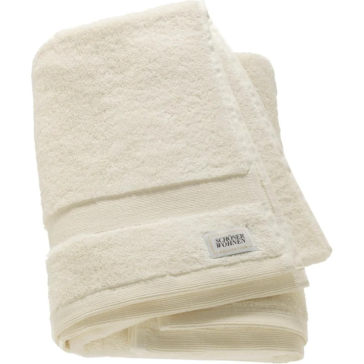 SCHÖNER WOHNEN-Kollektion Badetuch Cuddly, Frotteevelours (1-St), in unterschiedlichen Farben