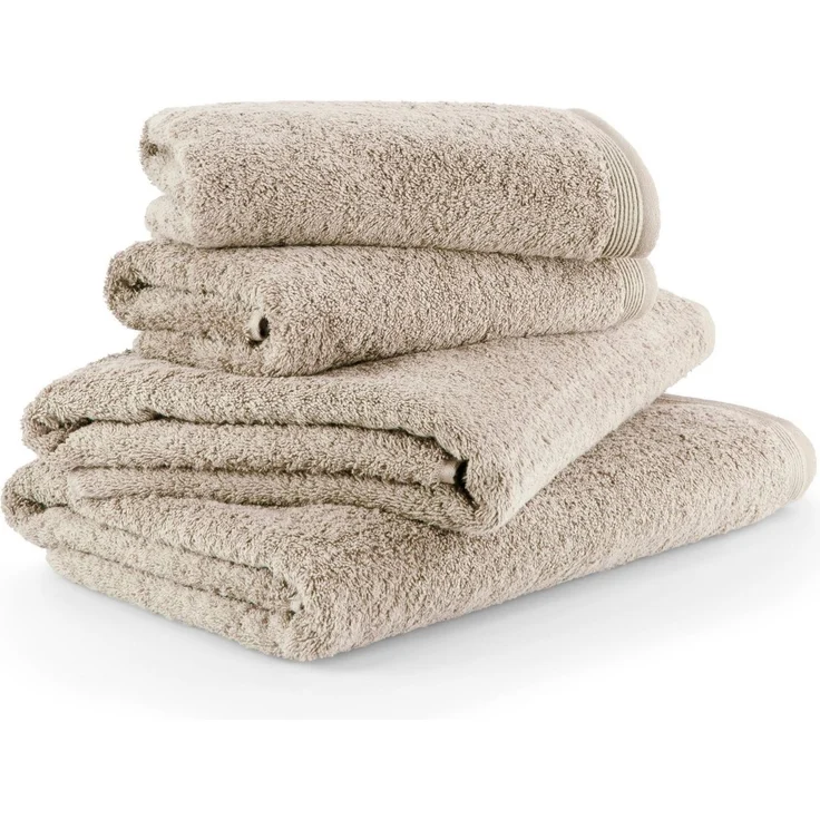 Möve Handtuch Set Superwuschel, Walkfrottee (Set, 4-St), Handtücher Set mit Bordüre, 100% Premium Cotton Baumwolle, weich – Bild 1