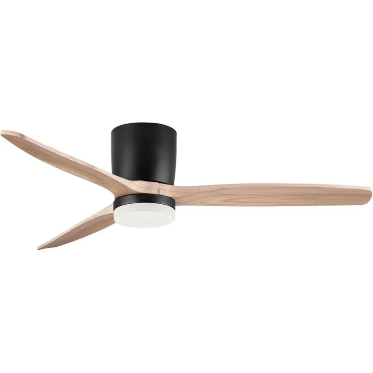 Nova Luce Deckenleuchte ALOA, Ventilatorfunktion, LED fest integriert, warmweiß - kaltweiß