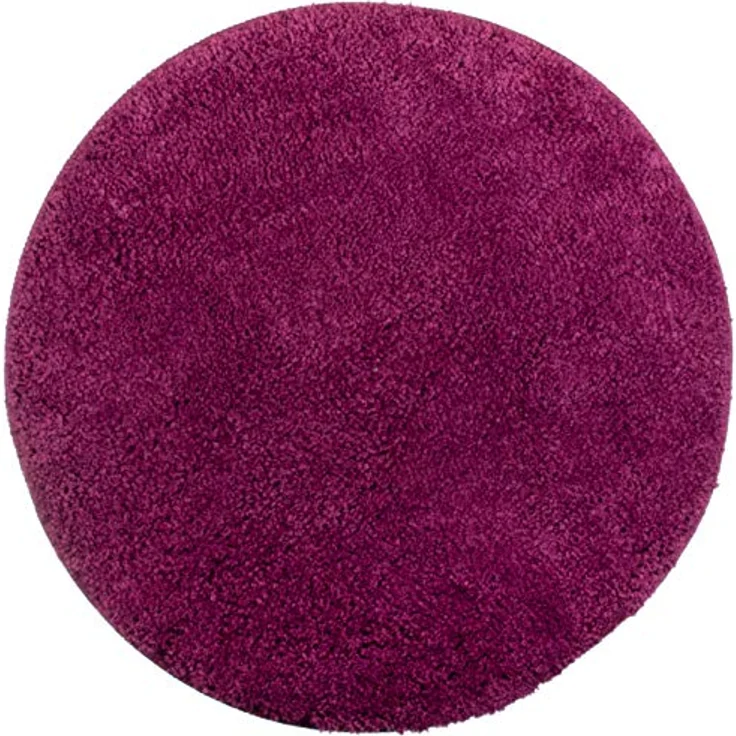 Brandsseller Badematte Ø 60 cm Badvorleger Badteppich Rund Beere – Bild 2