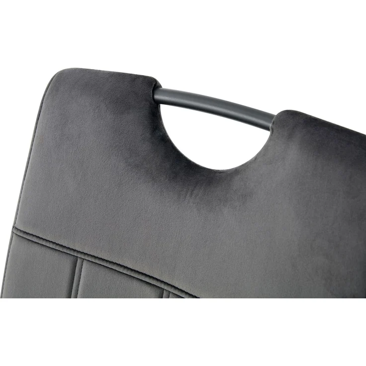 Schwinger-Stuhl 2er Set Lyon Stühle in Anthrazit - gemütliches Design - B/H/T: 43x98x61 cm – Bild 12
