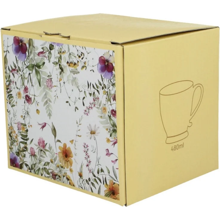 DUO Becher mit Fuß PANSY, 510 ml, New Bone China Porzellan – Bild 5