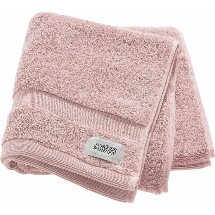 SCHÖNER WOHNEN-Kollektion Handtuch CUDDLY Handtuch, Baumwolle (1-St), 50 x 100 cm in Orchidee
