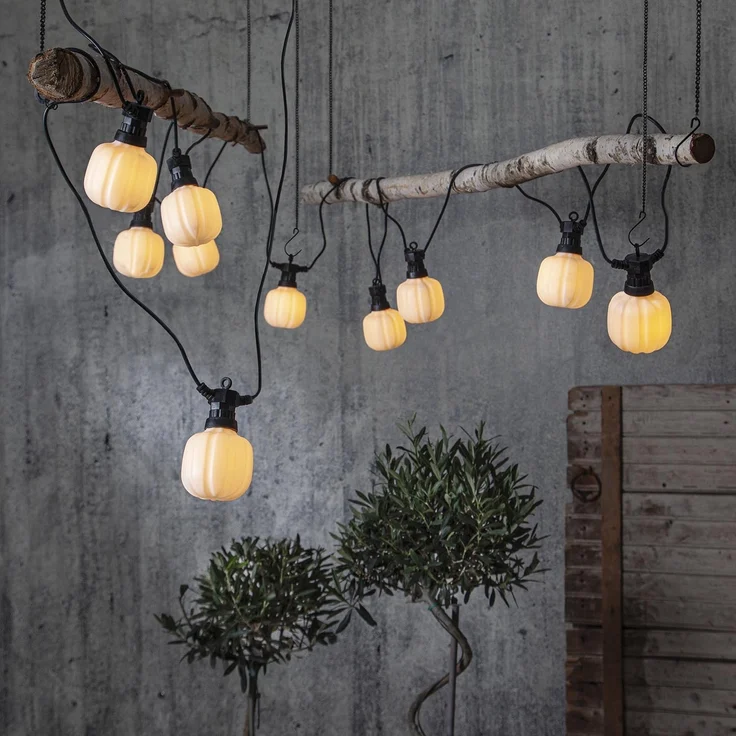 LED Outdoor-Lichterkette ,Circus Maxi', Netzbetrieb, warmweiß, matt, 5m – Bild 2