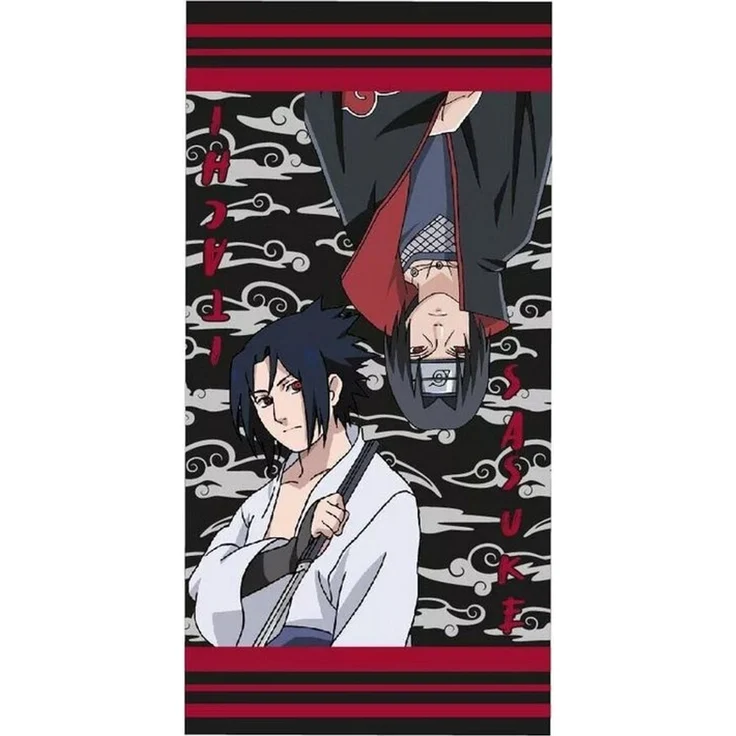 Naruto Badetuch Naruto Uchiha Brothers Badehandtuch, Strandtuch 70x140cm, 100% Baumwolle (1-St) – Bild 3