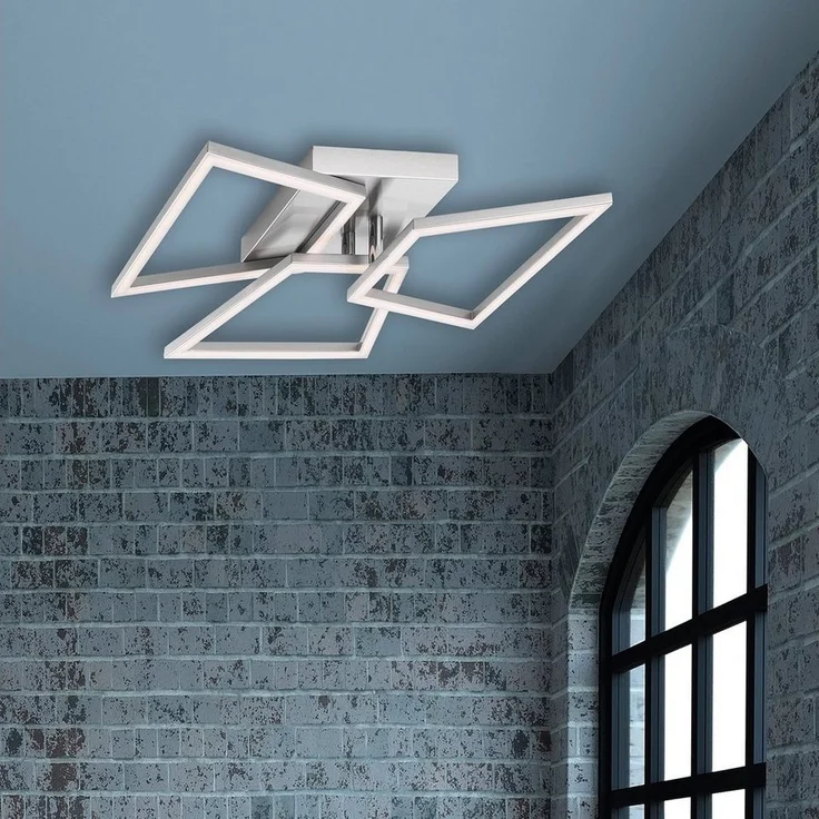 MeLiTec LED Deckenleuchte D131 trapezförmige Rahmen, LED Deckenleuchte D131 trapezförmige Rahmen – Bild 1