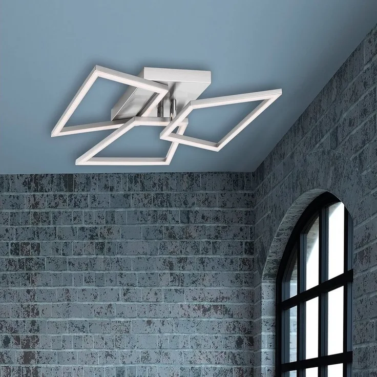 MeLiTec LED Deckenleuchte D131 trapezförmige Rahmen, LED Deckenleuchte D131 trapezförmige Rahmen