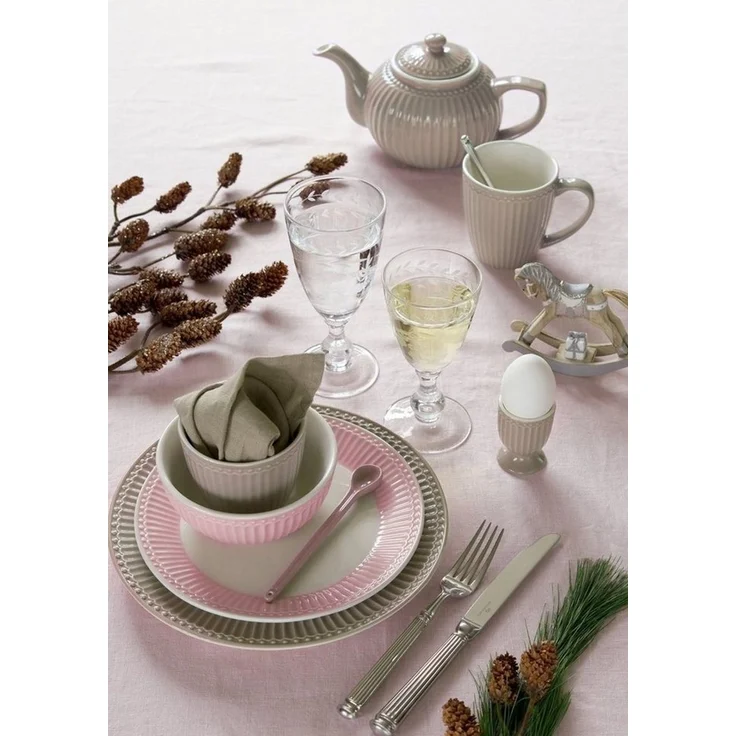 Greengate Milchkännchen Alice Fudge Steingut Creme – Bild 2
