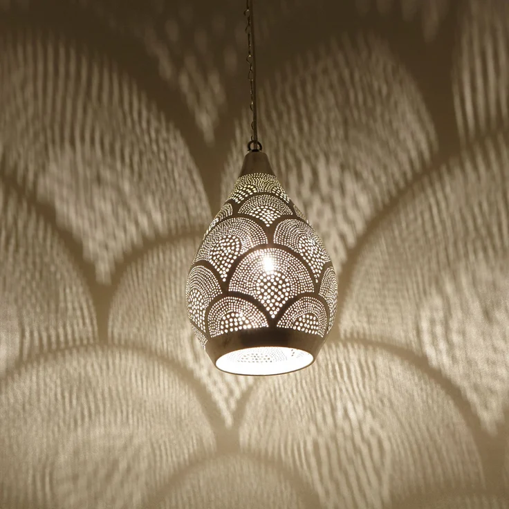 Marokkanische Lampe Naouma Samak D17 – Bild 6