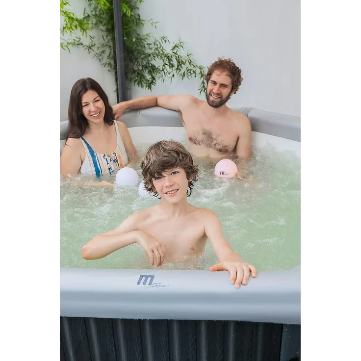 MSpa Whirlpool NEU 2024 TUSCANY Frame Outdoor Indoor Pool XXL 6 Personen F-TU062W – Bild 4