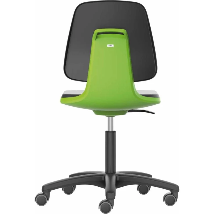 Stuhl Labsit 2 grün Integr. Schaum,m. Rollen – Bild 2