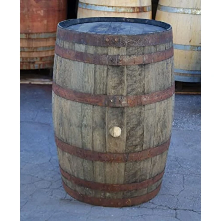 Temesso Stehtisch Whiskyfass 190l original aus Schottland – Bild 2