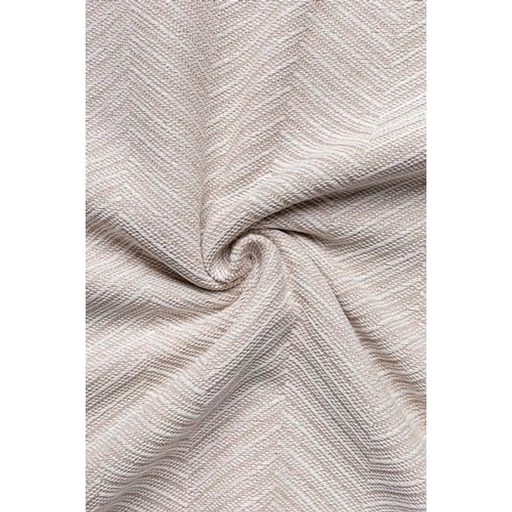 Todocama Mehrzweck-Tagesdecke, Tagesdecke, Überwurf für Bett, Sofaüberwurf, Jarapas, Fischgrätenmuster (230x260 cm, Sandbeige). – Bild 7
