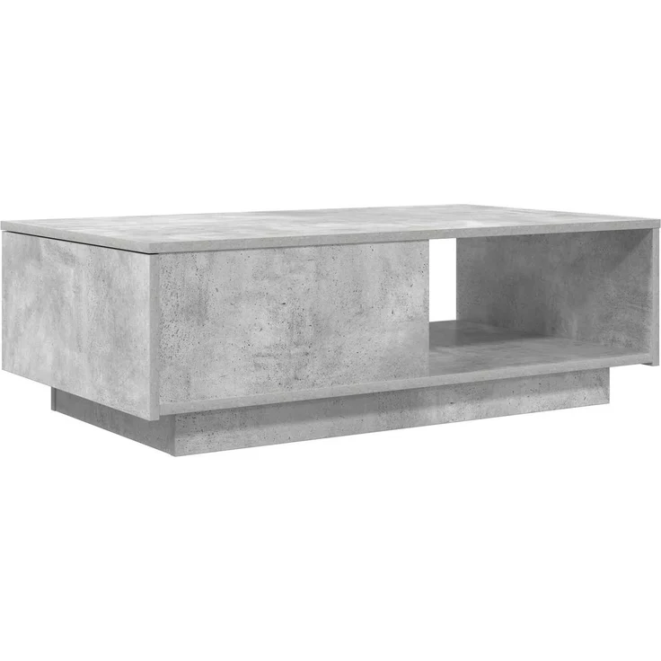Couchtisch Sofatisch, Beton Grau 95 x 55 x 31 cm Holzwerkstoff d188e – Bild 1