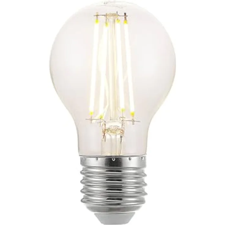 Arcchio LED E27 Lampe 6,5W dimmbar, Glas - Energiesparende Leuchte für Wohnräume