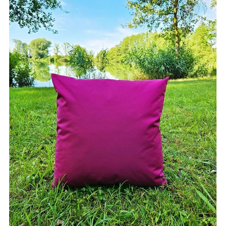 JACK Kissenbezüge 2er Set 50x50cm Outdoor Wasserfest, (2 Stück), 2x Kissenhülle, strapazierfähig, wasserabweisend, Innen & Außen – Bild 3