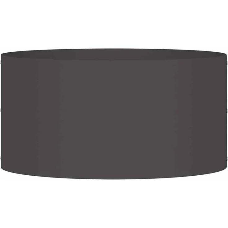 vidaXL Pflanzenring Schwarz 40 x 40 x 20 cm Kaltgewalzter Stahl 873606 – Bild 5