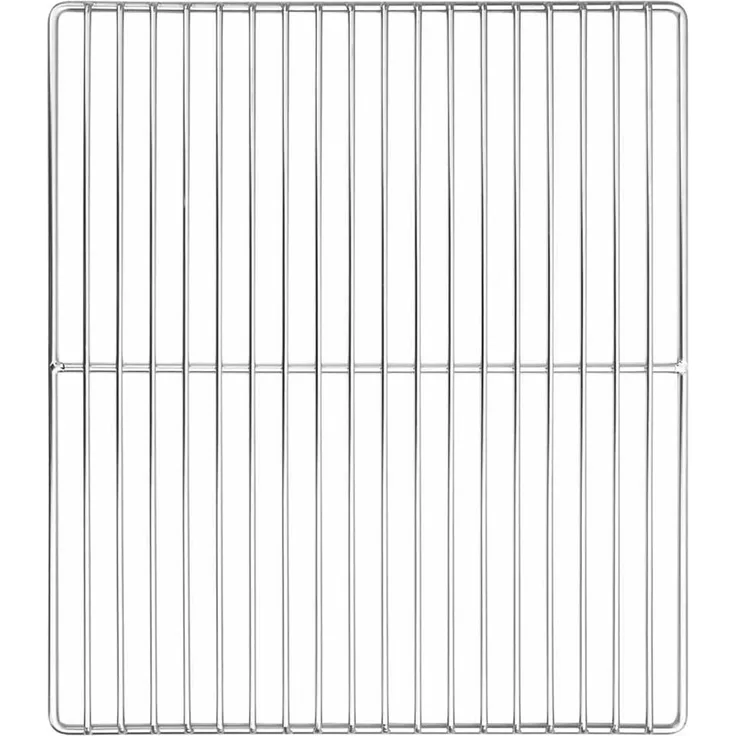 vidaXL Grillrost 40 x 35 cm Edelstahl Silber 42008311