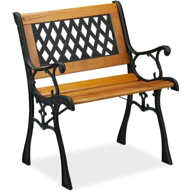 Niedriger Gartenstuhl Holz 10030998