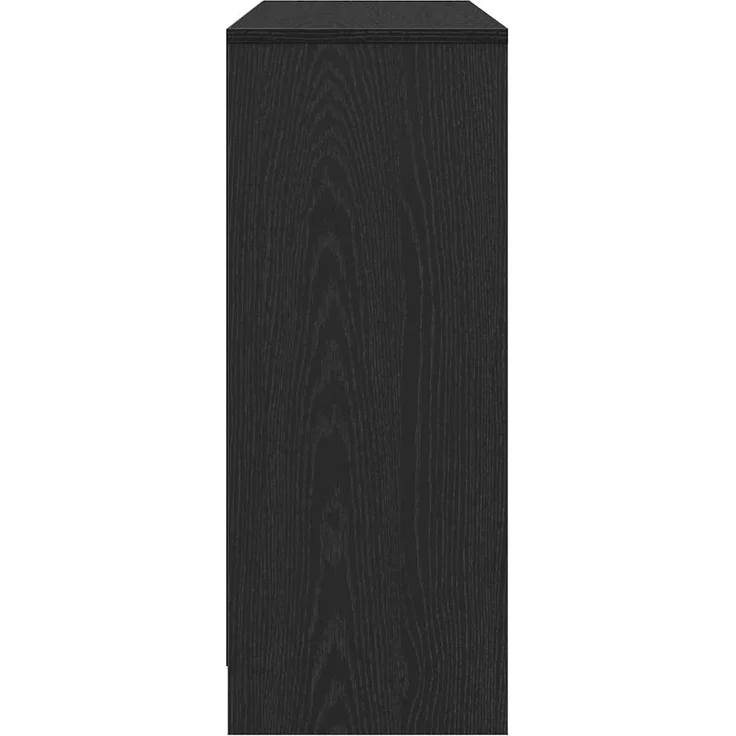 vidaXL Sideboard Schwarz 102 x 29,5 x 75 cm Holzwerkstoff 862084 – Bild 7