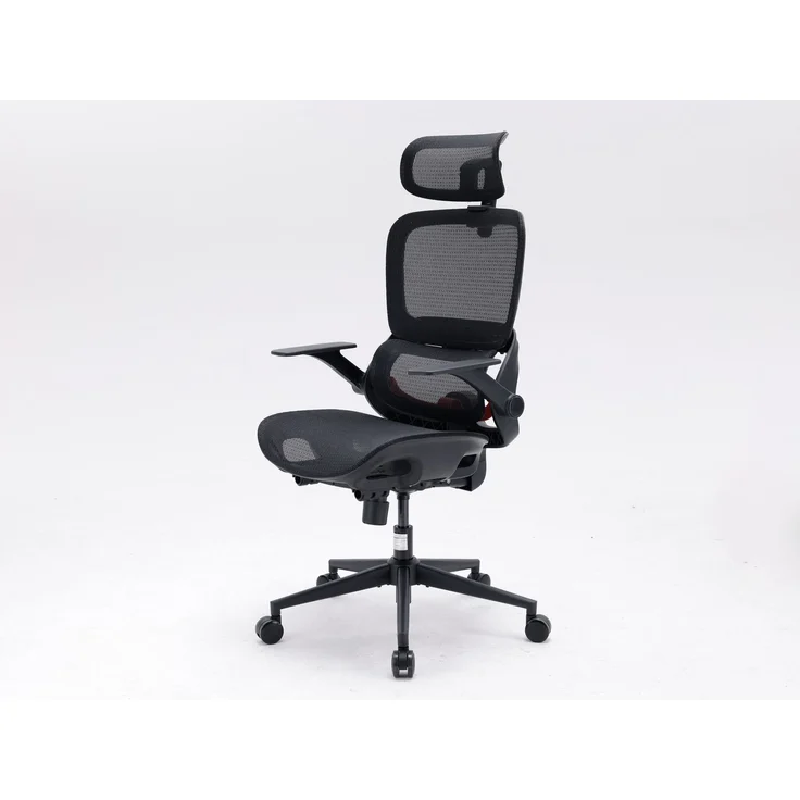 Sihoo Ergonomischer Stuhl B100, 131 x 73 cm, in Schwarz – Bild 2