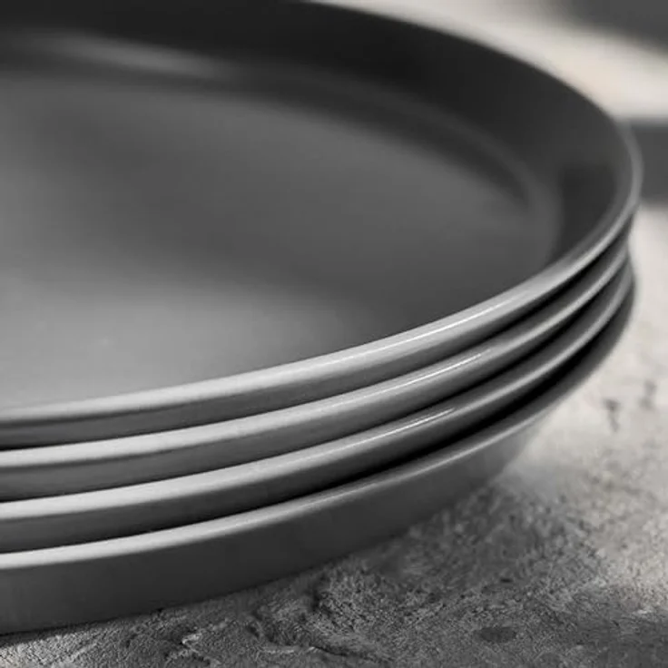 Springlane Geschirr-Set Sweet Scandi, Keramik, in verschiedenen Ausführungen und Sets, 2 Personen, Keramik, 2er-Set Teller Ø 27cm, spülmaschinen-, backofen- & mikrowellengeeignet – Bild 5
