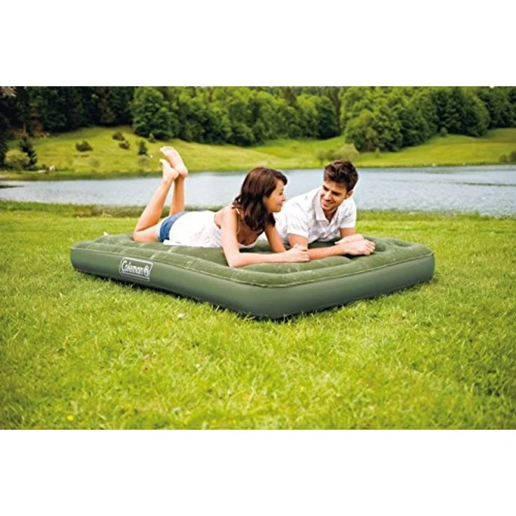 Coleman 'Maxi Comfort' Luftmatratze, PVC grün, 198 x 137 x 22 cm – Bild 4
