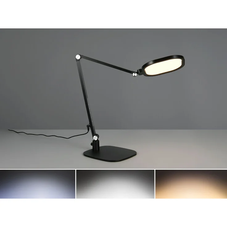 Schreibtischlampe SERVO LED dimmbar klemmbar 3 Lichtfarben inkl. Tageslicht 58cm – Bild 1