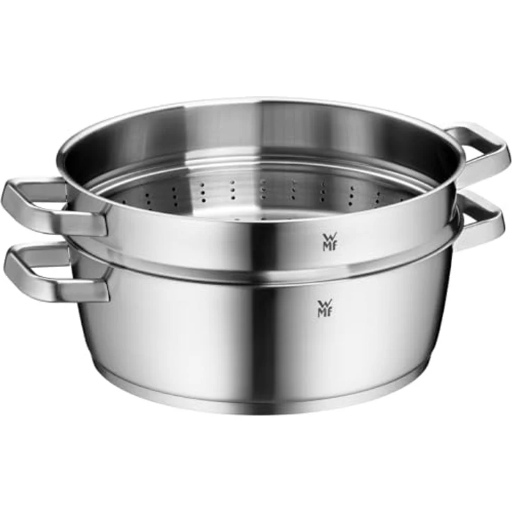 WMF Iconic Bräter mit Dampfgareinsatz, 28 cm – Bild 7