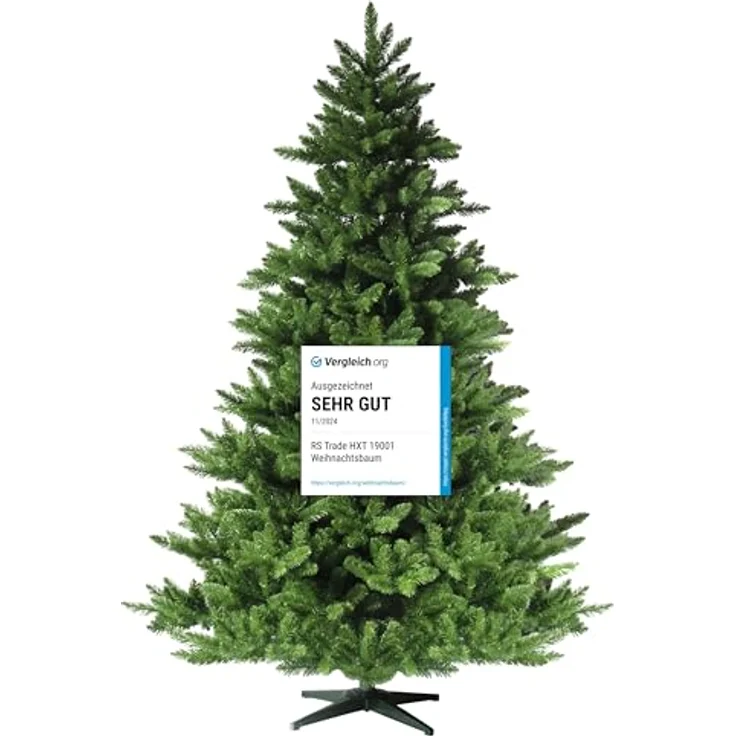 RS Trade 'HXT 19001' Künstlicher Weihnachtsbaum, grün, 120 x 92 x 92 cm – Bild 2