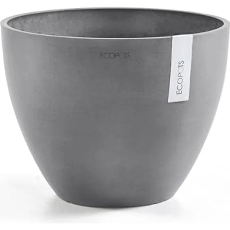 ECOPOTS Blumentopf ANTWERP Grey, BxTxH: 30x30x25,5 cm – Bild 2