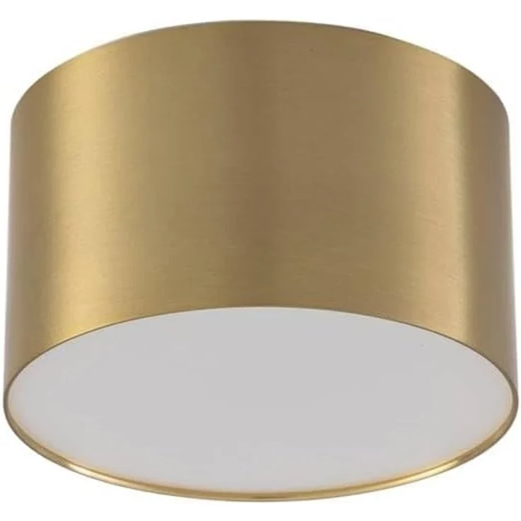 Lindby Deckenstrahler Nivoria, LED, Metall, Gold / Messing warmweiß IP20, LED 9 W gesamt, warmweiß – Bild 1