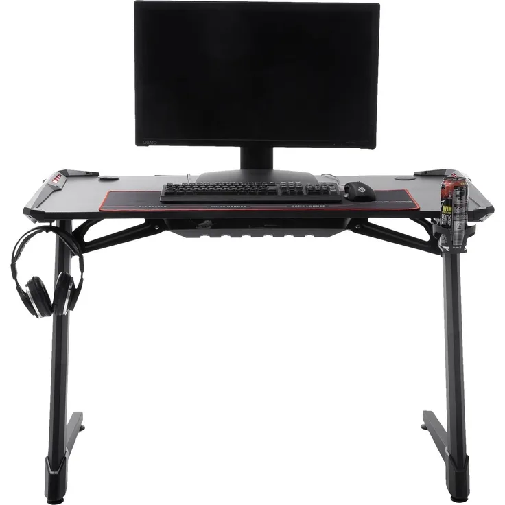 DXRacer Gaming-Schreibtisch GD2000-MASTERLED - schwarz