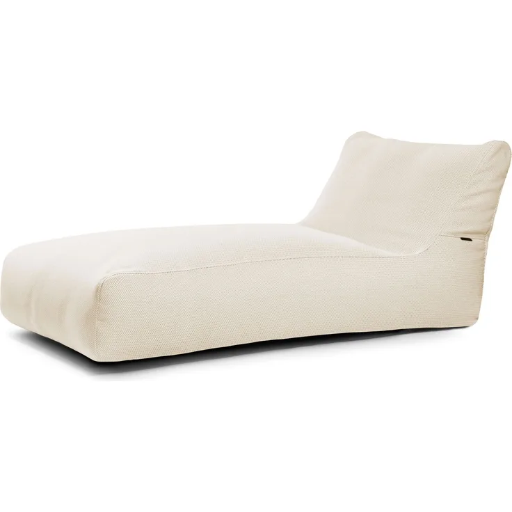 Sitzsack ‘Sunbed 90‘, Bezugstoff - Canaria, 100% Olefin, Sand, 80x180x100 cm cm.