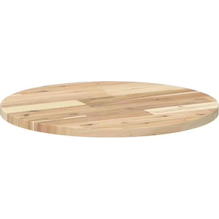 vidaXL Tischplatte Rund Ø50x2 cm Massivholz Akazie 4008683 – Bild 5